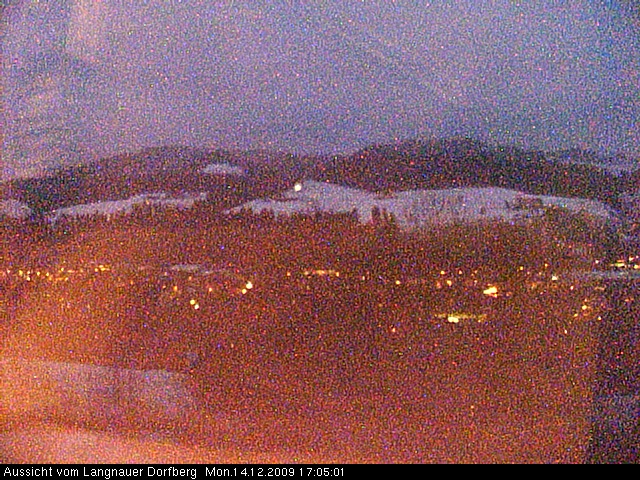 Webcam-Bild: Aussicht vom Dorfberg in Langnau 20091214-170500