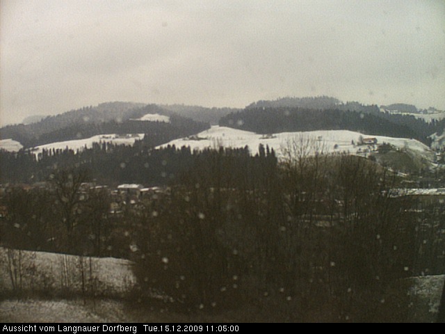 Webcam-Bild: Aussicht vom Dorfberg in Langnau 20091215-110500