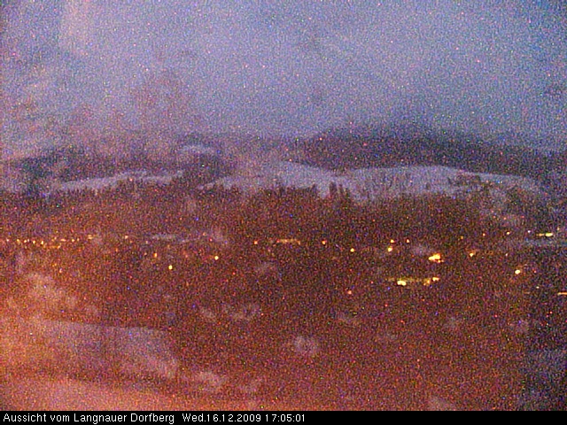 Webcam-Bild: Aussicht vom Dorfberg in Langnau 20091216-170500