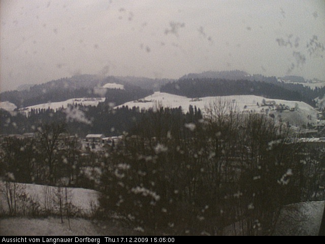 Webcam-Bild: Aussicht vom Dorfberg in Langnau 20091217-150500