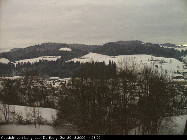 Webcam-Bild: Aussicht vom Dorfberg in Langnau 20091220-140500