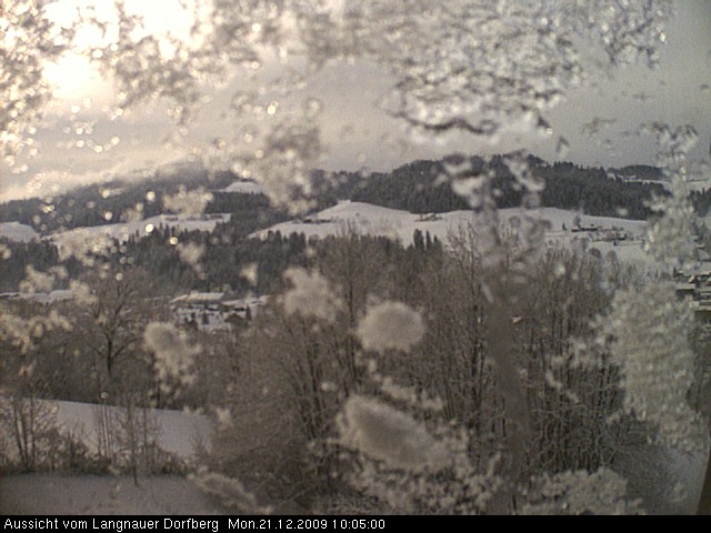 Webcam-Bild: Aussicht vom Dorfberg in Langnau 20091221-100500