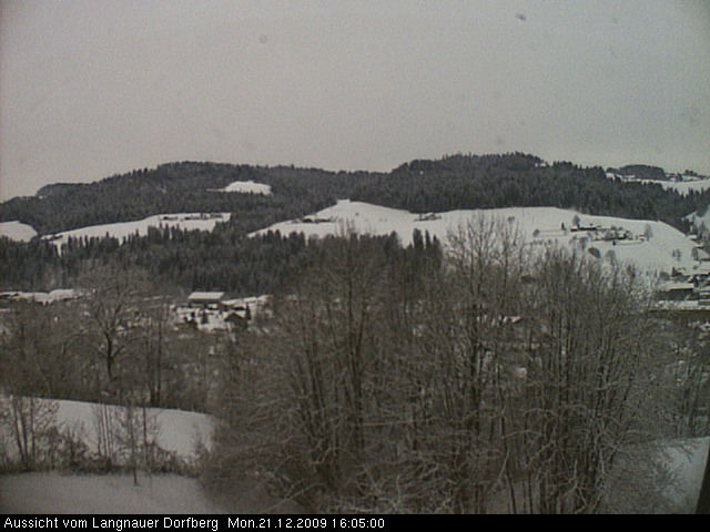 Webcam-Bild: Aussicht vom Dorfberg in Langnau 20091221-160500