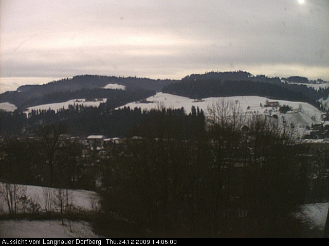 Webcam-Bild: Aussicht vom Dorfberg in Langnau 20091224-140500