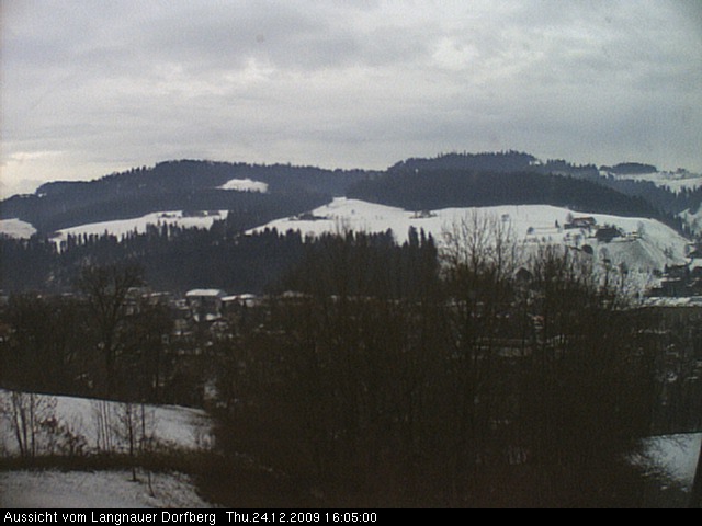 Webcam-Bild: Aussicht vom Dorfberg in Langnau 20091224-160500