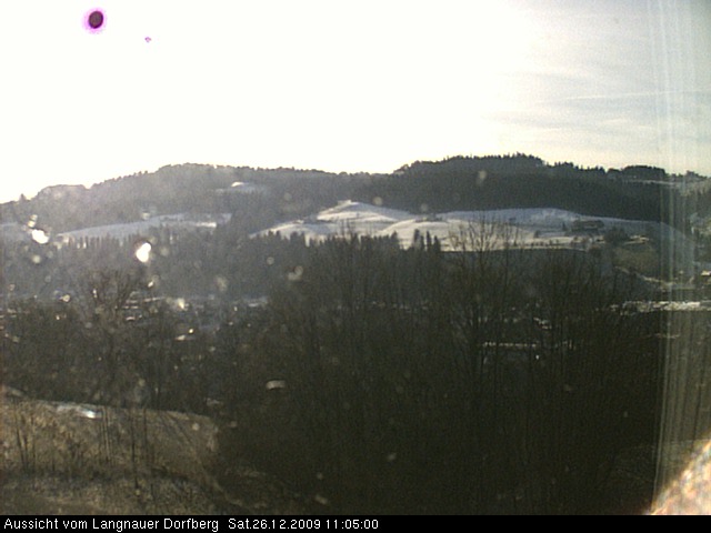 Webcam-Bild: Aussicht vom Dorfberg in Langnau 20091226-110500