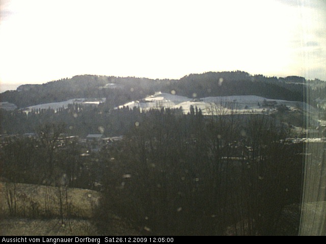 Webcam-Bild: Aussicht vom Dorfberg in Langnau 20091226-120500