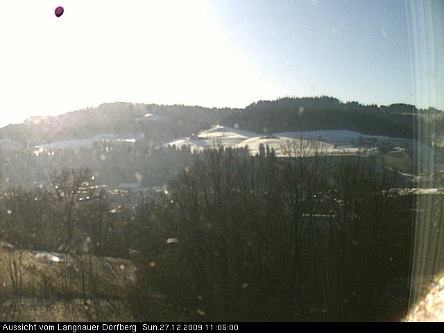 Webcam-Bild: Aussicht vom Dorfberg in Langnau 20091227-110500