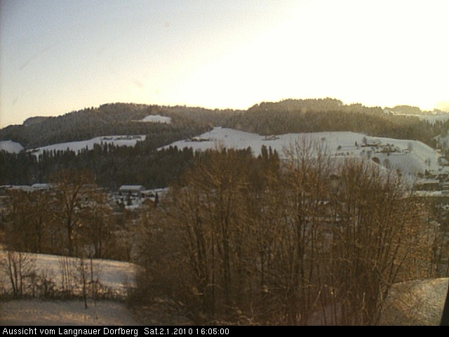 Webcam-Bild: Aussicht vom Dorfberg in Langnau 20100102-160500