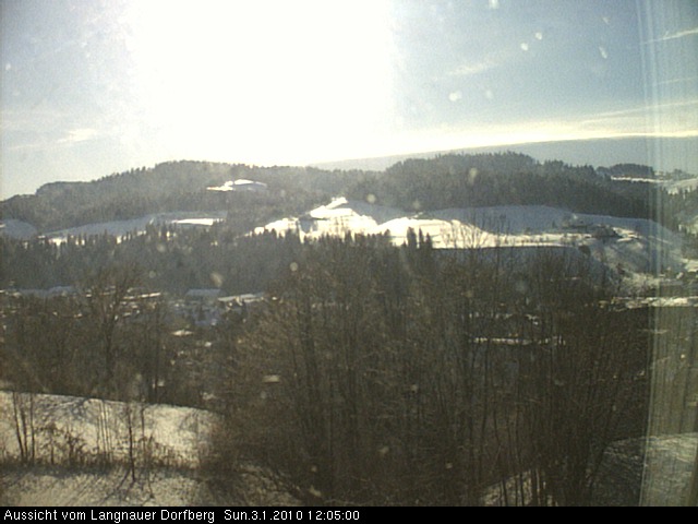 Webcam-Bild: Aussicht vom Dorfberg in Langnau 20100103-120500