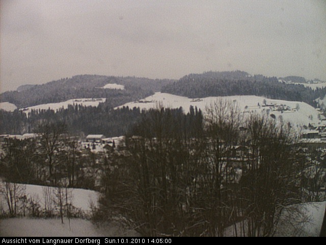 Webcam-Bild: Aussicht vom Dorfberg in Langnau 20100110-140500