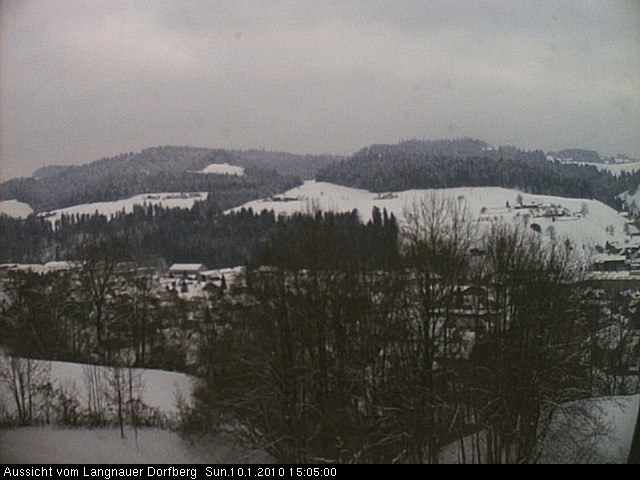 Webcam-Bild: Aussicht vom Dorfberg in Langnau 20100110-150500