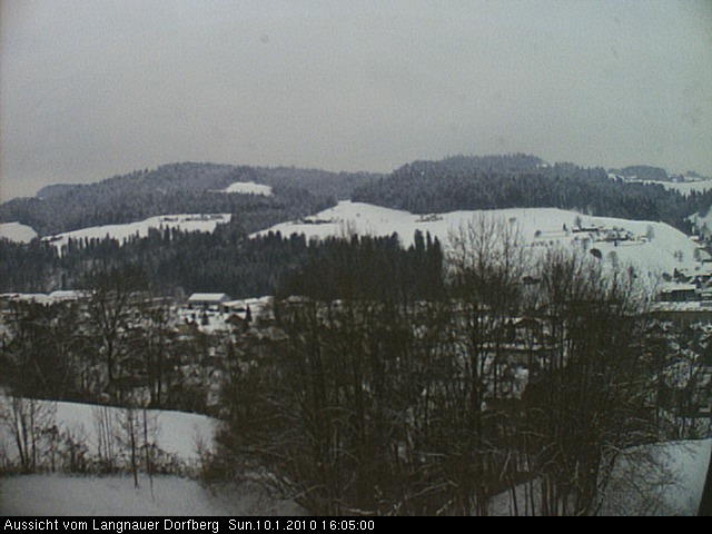 Webcam-Bild: Aussicht vom Dorfberg in Langnau 20100110-160500