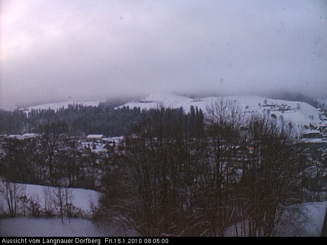 Webcam-Bild: Aussicht vom Dorfberg in Langnau 20100115-080500