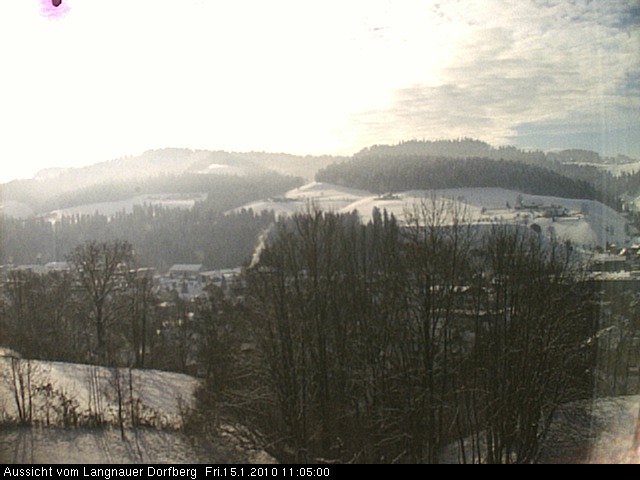 Webcam-Bild: Aussicht vom Dorfberg in Langnau 20100115-110500