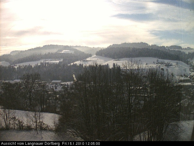 Webcam-Bild: Aussicht vom Dorfberg in Langnau 20100115-120500