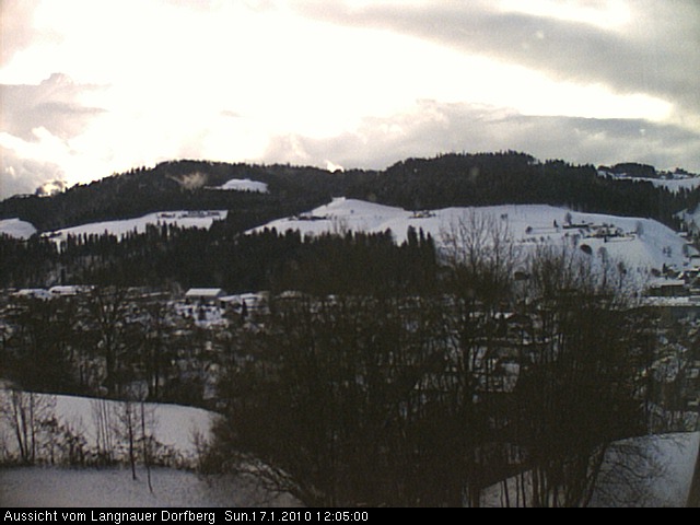 Webcam-Bild: Aussicht vom Dorfberg in Langnau 20100117-120500