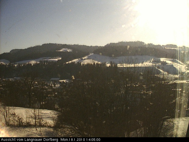 Webcam-Bild: Aussicht vom Dorfberg in Langnau 20100118-140500