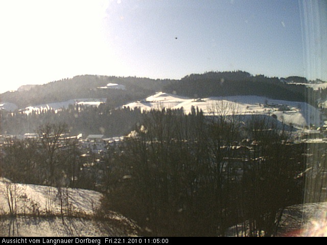 Webcam-Bild: Aussicht vom Dorfberg in Langnau 20100122-110500