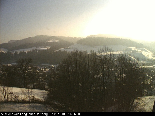 Webcam-Bild: Aussicht vom Dorfberg in Langnau 20100122-150500