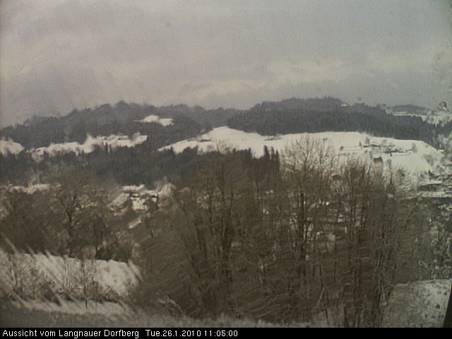 Webcam-Bild: Aussicht vom Dorfberg in Langnau 20100126-110500