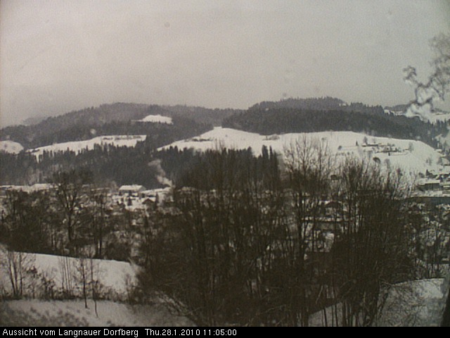 Webcam-Bild: Aussicht vom Dorfberg in Langnau 20100128-110500