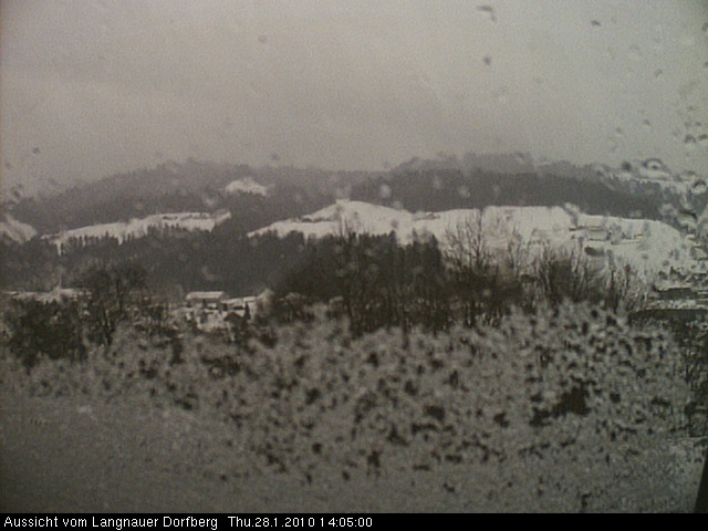 Webcam-Bild: Aussicht vom Dorfberg in Langnau 20100128-140500
