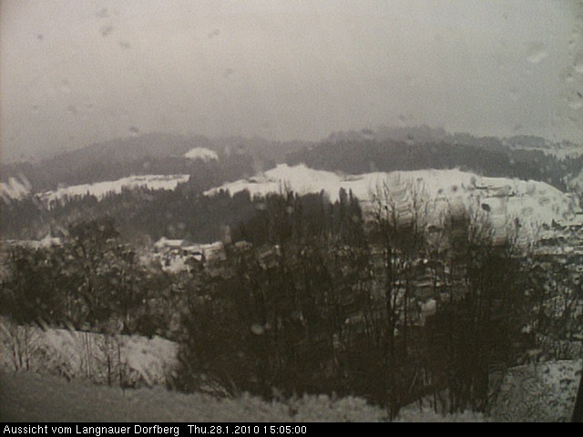 Webcam-Bild: Aussicht vom Dorfberg in Langnau 20100128-150500