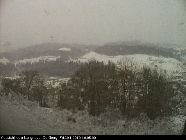 Webcam-Bild: Aussicht vom Dorfberg in Langnau 20100129-100500