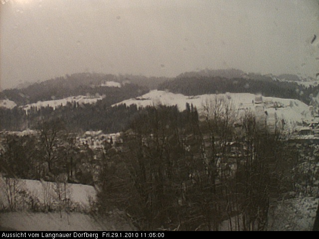 Webcam-Bild: Aussicht vom Dorfberg in Langnau 20100129-110500
