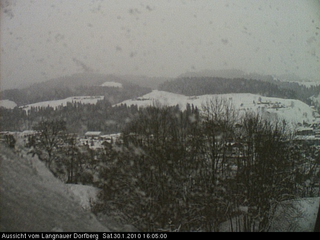 Webcam-Bild: Aussicht vom Dorfberg in Langnau 20100130-160500