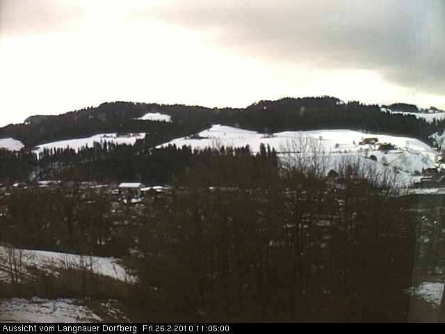 Webcam-Bild: Aussicht vom Dorfberg in Langnau 20100226-110500