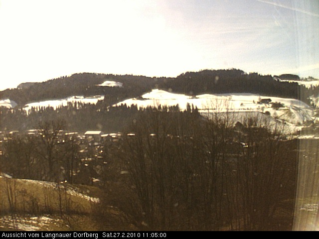 Webcam-Bild: Aussicht vom Dorfberg in Langnau 20100227-110500