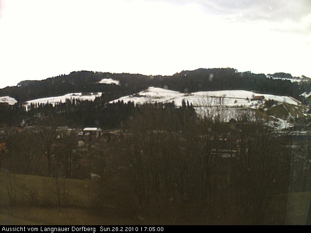 Webcam-Bild: Aussicht vom Dorfberg in Langnau 20100228-170500