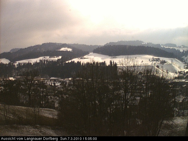 Webcam-Bild: Aussicht vom Dorfberg in Langnau 20100307-150500