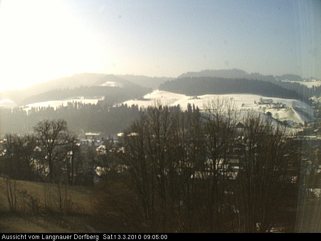 Webcam-Bild: Aussicht vom Dorfberg in Langnau 20100313-090500