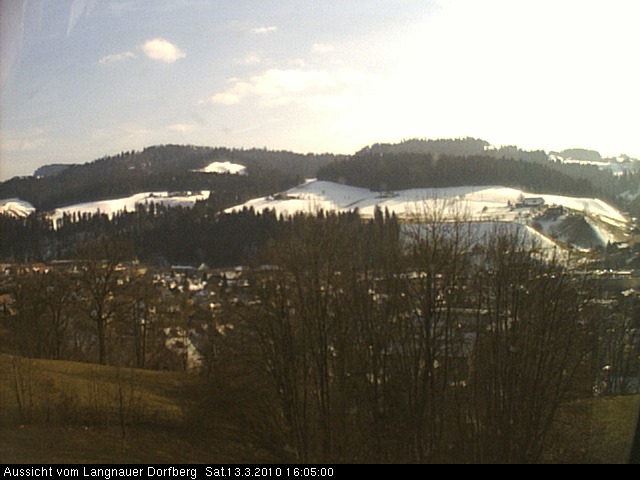 Webcam-Bild: Aussicht vom Dorfberg in Langnau 20100313-160500