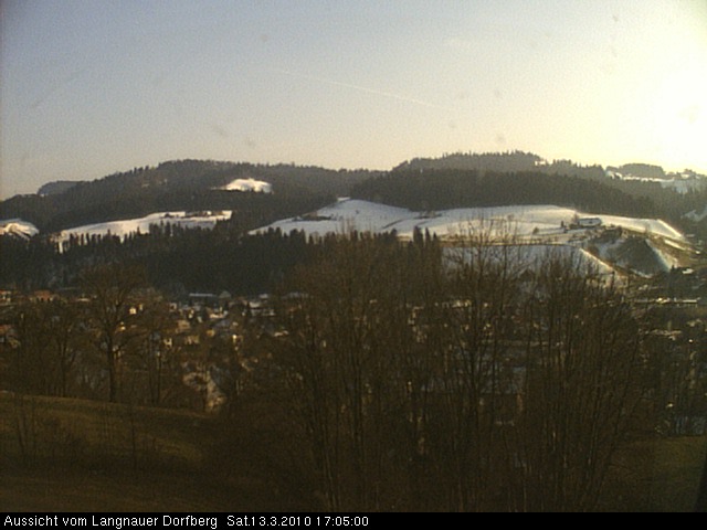 Webcam-Bild: Aussicht vom Dorfberg in Langnau 20100313-170500