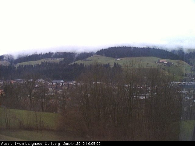Webcam-Bild: Aussicht vom Dorfberg in Langnau 20100404-100500