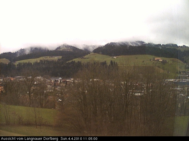 Webcam-Bild: Aussicht vom Dorfberg in Langnau 20100404-110500