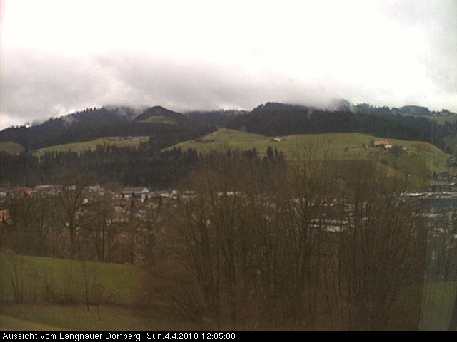 Webcam-Bild: Aussicht vom Dorfberg in Langnau 20100404-120500