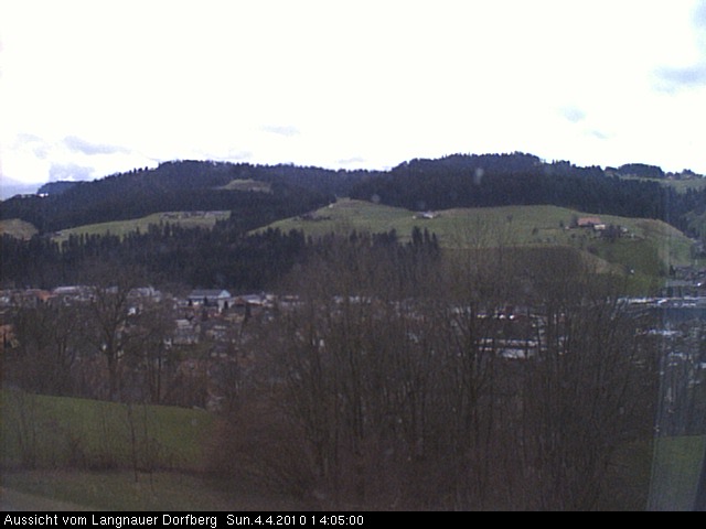 Webcam-Bild: Aussicht vom Dorfberg in Langnau 20100404-140500