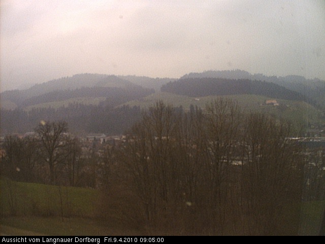 Webcam-Bild: Aussicht vom Dorfberg in Langnau 20100409-090500
