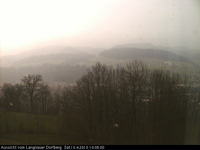 Webcam-Bild: Aussicht vom Dorfberg in Langnau 20100410-100500