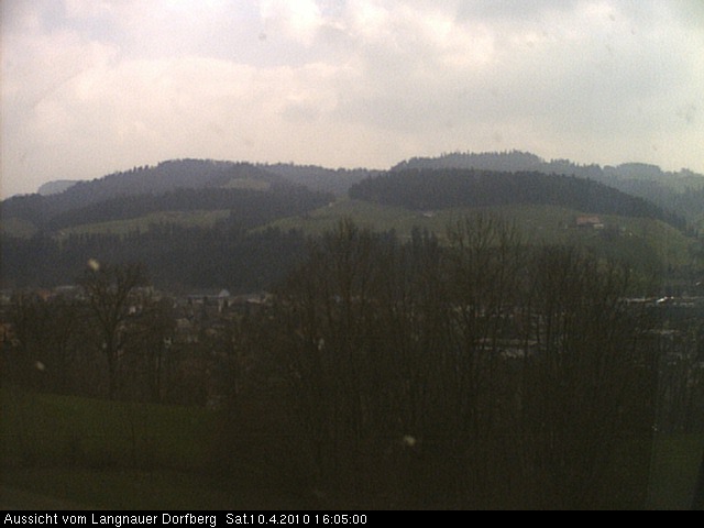 Webcam-Bild: Aussicht vom Dorfberg in Langnau 20100410-160500