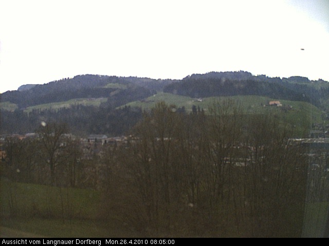 Webcam-Bild: Aussicht vom Dorfberg in Langnau 20100426-080500