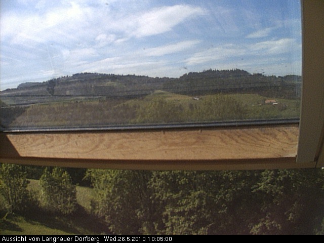 Webcam-Bild: Aussicht vom Dorfberg in Langnau 20100526-100500