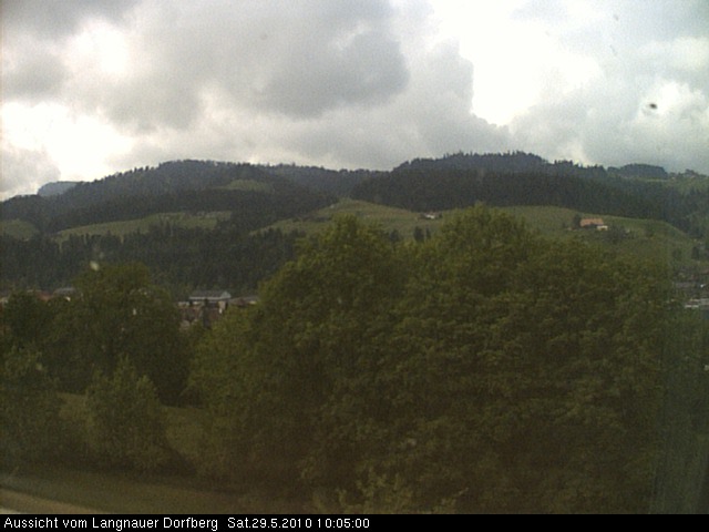 Webcam-Bild: Aussicht vom Dorfberg in Langnau 20100529-100500