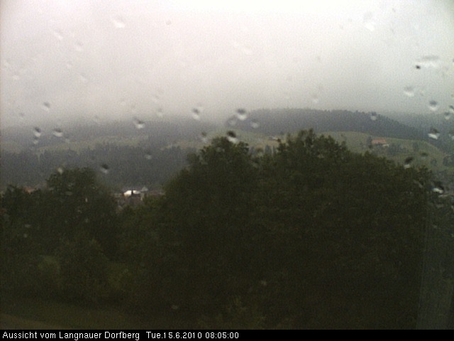 Webcam-Bild: Aussicht vom Dorfberg in Langnau 20100615-080500