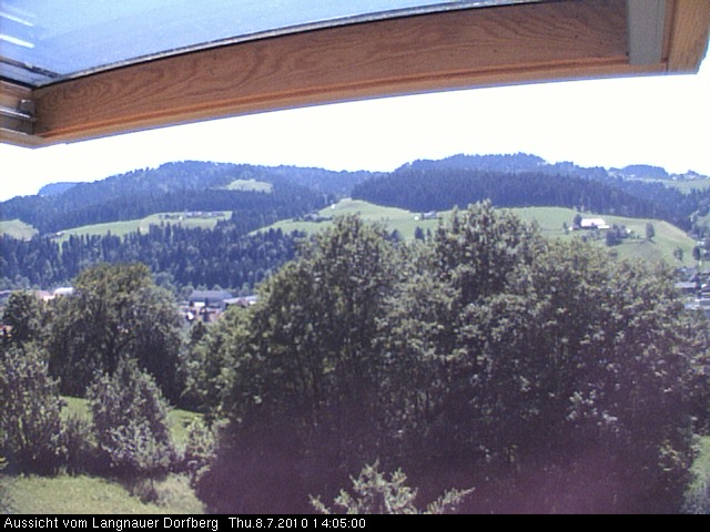 Webcam-Bild: Aussicht vom Dorfberg in Langnau 20100708-140500